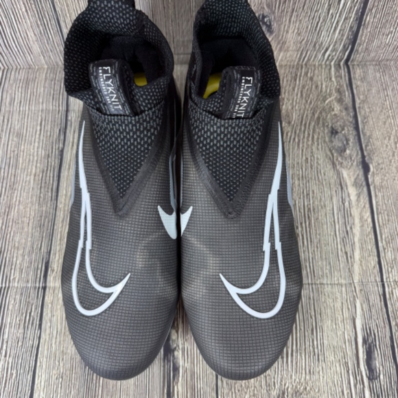 Nike Alpha Menace Elite 3 Flyknit Black/Iron Grey/White Mens CT6648-010 - Picture 5 of 8